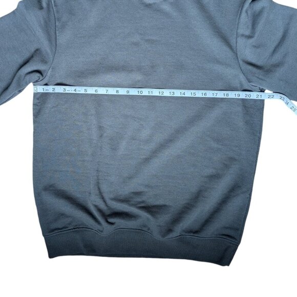 H&M Charcoal Oversized Crewneck Sweater Men Size Medium - Picture 9 of 12